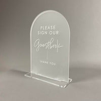 Acrylic Sign — UV Printed